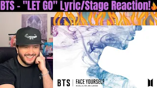 BTS - "LET GO" Lyric/Stage Reaction!