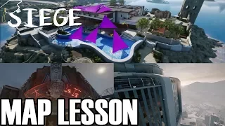 How I Teach Friends Maps #3 - Siege School Mini-Lesson (Rainbow Six Siege)
