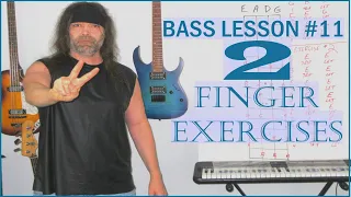 Bass Lesson- Exercises For Speed, Strength, Coordination, & Endurance