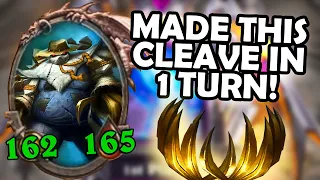 Getting 162/165 FOE REAPER in ONE TURN!! | Hearthstone Battlegrounds