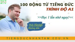 100 ĐỘNG TỪ TIẾNG ĐỨC TRÌNH ĐỘ A1- Học tiếng Đức cùng Nhân Tâm