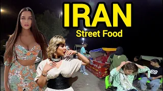 Iranian Street Food – Unbelievable Night Walk to See Local Food of Bandar Abbas, IRAN