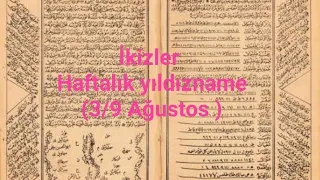 İKİZLER ♊ HAFTALIK YILDIZNAME ✡️ (3 /9 Ağustos)çarşamba Merkür günü #yıldızname #tarot # #çayfalı #