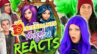 COSPLAYERS REACT to DESCENDANTS WICKED WORLD | Is it BETTER than DESCENDANTS?!