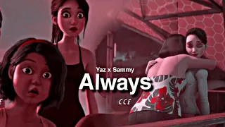 Yasmina & Sammy | Always [ Camp cretaceous ( Yasammy )