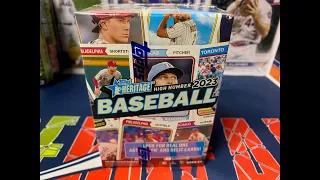 2023 Topps Heritage High Number Blaster Box Opening!! How Are These Compared To Hobby Boxes??