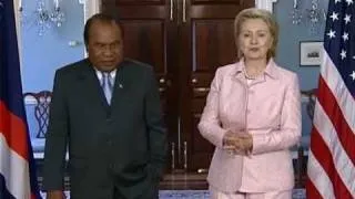 Secretary Clinton Meets With President of Marshall Islands