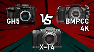 Camera Comparison: GH5 vs Fujifilm X-T4 vs Black Magic Pocket Cinema Camera 4K