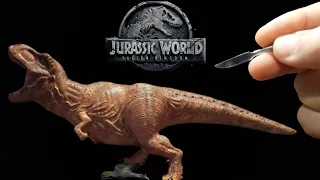 Sculpting TIRANNOSAURUS ( Jurassic World) / Скульптура ТИРАННОЗАВРА (Мир Юрского периода)