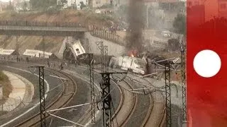 Un train déraille en Espagne, au moins vingt morts