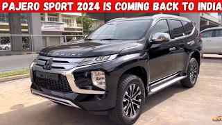 2024 MITSUBISHI PAJERO SPORT is COMING BACK to INDIA !! BETTER THAN | FORTUNER | ENDEAVOUR #pajero