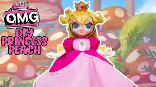 LOL OMG DIY Princess Peach! Super Mario Brothers THE MOVIE!