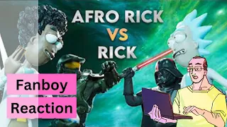 Fanboy Reacts: 'Rick Duels Rick - Halo VS Star Wars In YuGioh Rick & Morty' @fabersoul