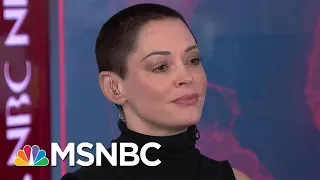 Rose McGowan: Harvey Weinstein ‘Knew What He Could Do... That Ends Today’ | Velshi & Ruhle | MSNBC