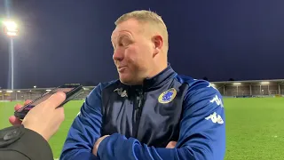 CFCTV: Steve Watson post match Boston United (a)