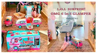 L.O.L Surprise! OMG 4-in-1 Glamper Unboxing | Luna's Birthday Present