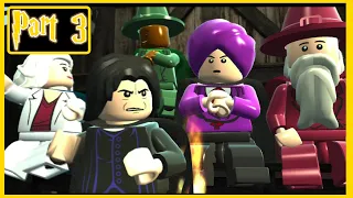 Lego Harry Potter Years 1-4 Walkthrough - Part 3 | The Quidditch Match | The Greenhouse |