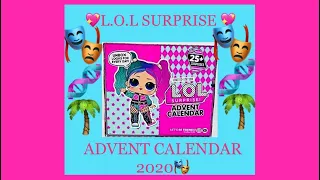 LOL SURPRISE ADVENT CALENDAR UNBOXING 2020  HOLIDAY OOTD OUTFIT OF THE DAY *DETAILED REVIEW*