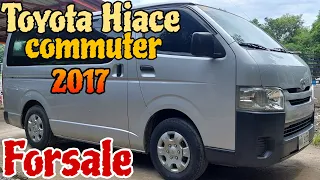 Van Ba Hanap mo? Tara Check Mo To!Toyota Hiace Commuter 2017..Pang Negosyo Pampamilya Pa!#vanforsale