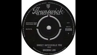 UK New Entry 1963 (233) Brenda Lee - Sweet Impossible You