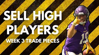 Week 3 Sell High Players - 2021 Fantasy Football Advice