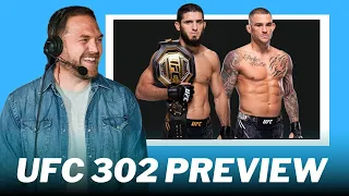 UFC 302 Preview: Makhachev vs Poirier + Undercard. Who wins and how?