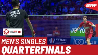 QF | MS | Jonatan CHRISTIE (INA) [6] vs. Anders ANTONSEN (DEN) [4] | BWF 2019