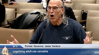 Jesse Ventura says ‘cannabis saved my life’ as he testified for legalization in Minnesota