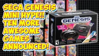 Sega Genesis Mini Is AWESOME! Ten More Games Announced! No FILLER!