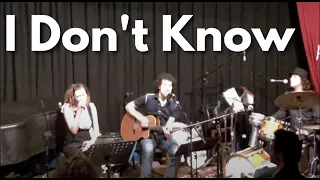 I Don't Know - Noa (cover 3s Amis)