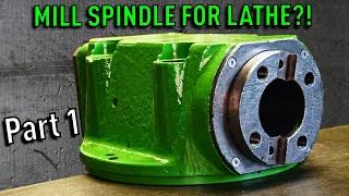 Spindle Restoration and CNC Conversion - DIY CNC Metal Lathe Build! #1