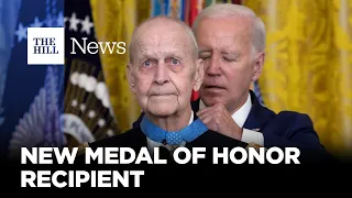 WATCH: Biden Awards MEDAL OF HONOR To Army Capt. Larry L. Taylor, Praises 'Incredible' Valor