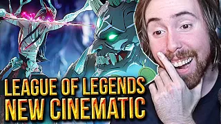 A͏s͏m͏o͏n͏g͏o͏l͏d͏ Reacts to Kin of the Stained Blade | League of Legends Cinematic