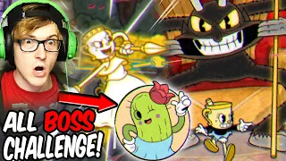 We beat EVERY boss as Ms Chalice to get a secret new skin in Cuphead DLC