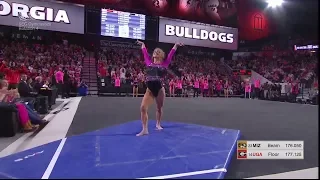 Rachel Dickson (Georgia) - Floor Exercise (9.950) - Missouri at Georgia 2018