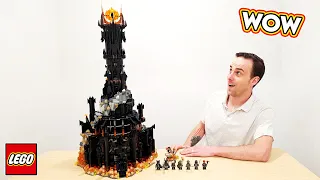 LEGO Lord of the Rings Barad-dûr Build & Review