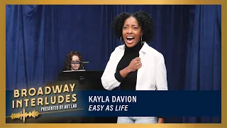 Kayla Davion sings Easy As Life from Aida