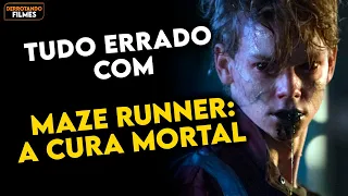 Tudo Errado Com MAZE RUNNER: A CURA MORTAL em 18 MINUTOS OU MENOS