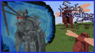 S RANK DUNGEON BREAK! Minecraft Solo Leveling Mod Episode 23