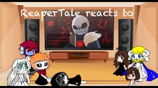 ReaperTale reacts to Killer!Sans vs StoryShift Chara.