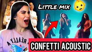 Little Mix - Confetti (Acoustic) | REACTION