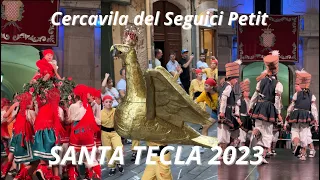 Cercavila del Seguici Petit de Tarragona (Festes de Santa Tecla 2023)