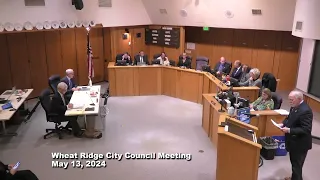 Wheat Ridge City Council and Study Session 5-13-24