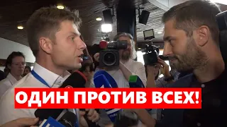 ⚡️ПОДОНОК, ЗАКРОЙ РОТ! - ГОНЧАРЕНКО ПРЯМО В КОРИДОРЕ ПАСЕ РАЗРУГАЛСЯ С РОССИЙСКИМИ ЖУРНАЛИСТАМИ