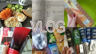 VLOG/ Заказ Avon/ О новинках Avon/ Продуктовые покупки/ Утренний уход за лицом