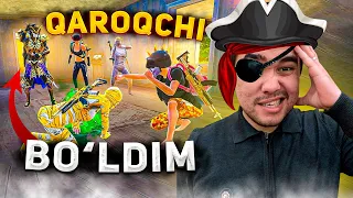 PUBG MOBILE - QAROQCHI BO'LIB HAMMANI O'LDIRDIM YENGI LOBBI