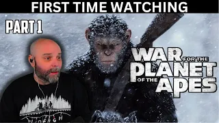 Beanie and Tears! - War for the Planet of the Apes - First Time Watching - Movie Reaction - Part 1/2