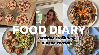 FOOD DIARY 💕| ohne Verzicht | Pancakes, Bowls, Cookies… 🍪🍰🥗🥞#fooddiary #foodlover