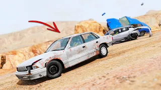 BeamNG Drive - Cars vs RoadRage #24