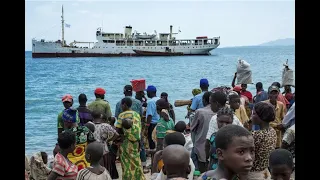 DRC: How the Congolese travel on Lake Tanganyika, Maximum Depth is 1,471 m